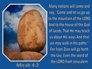 Micah 4:2